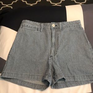 Madewell Striped Shorts